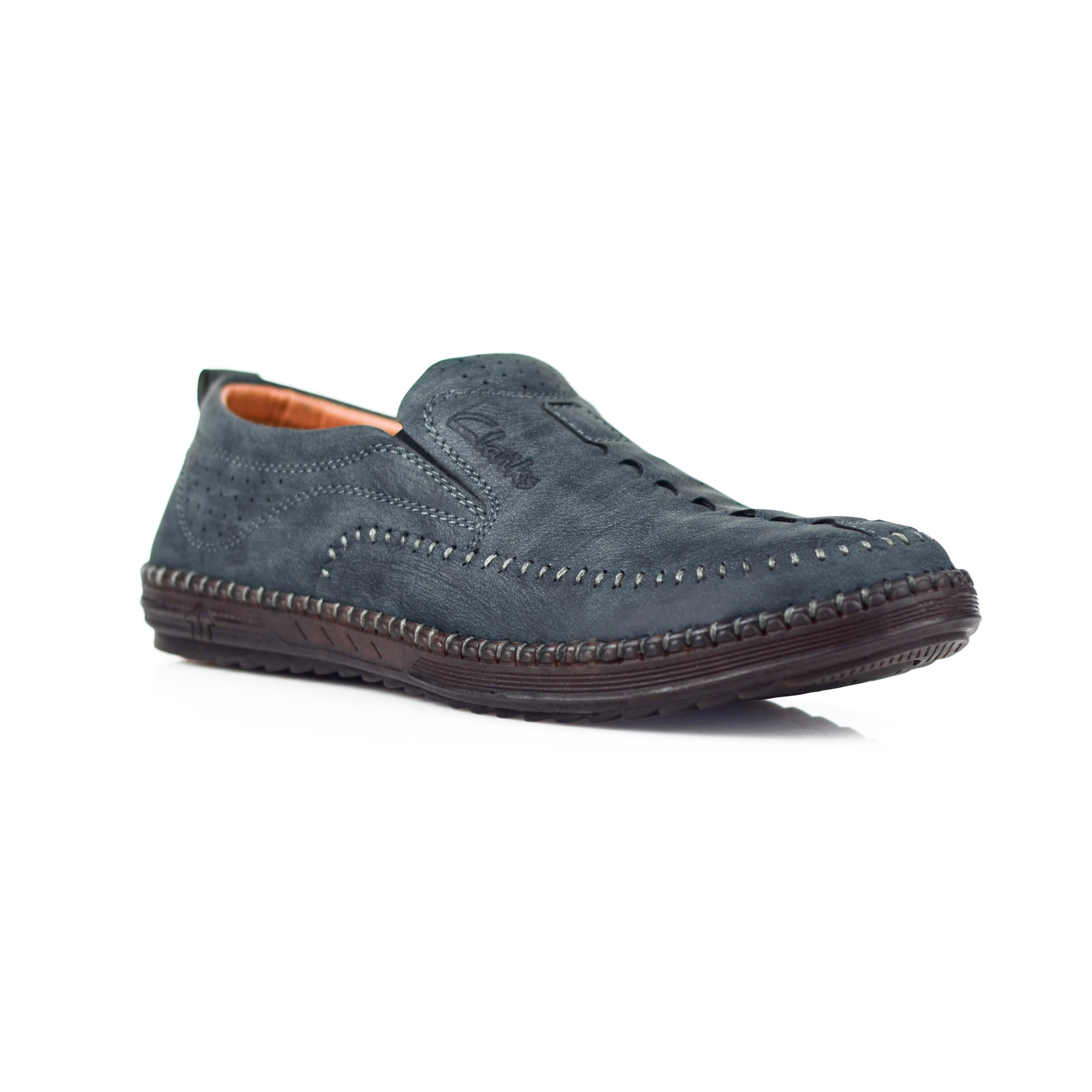 Clarks Premium Leather Casuals Grey