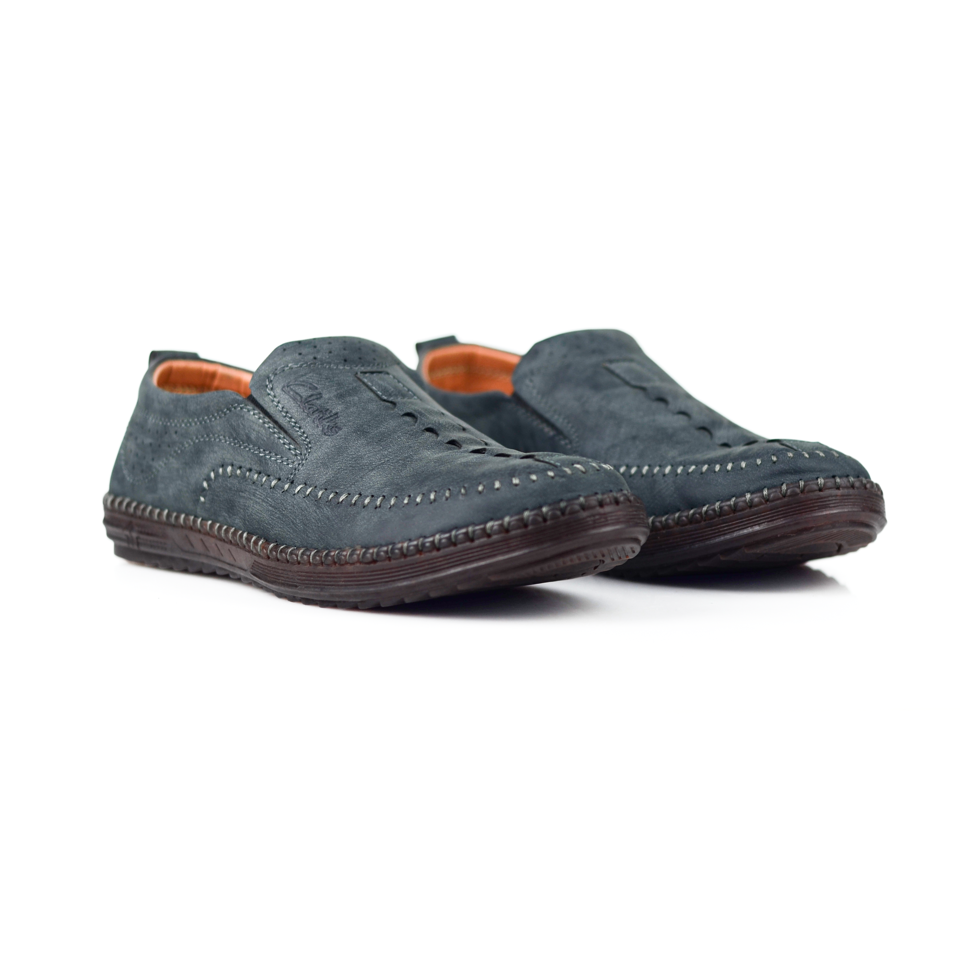 Clarks Premium Leather Casuals Grey